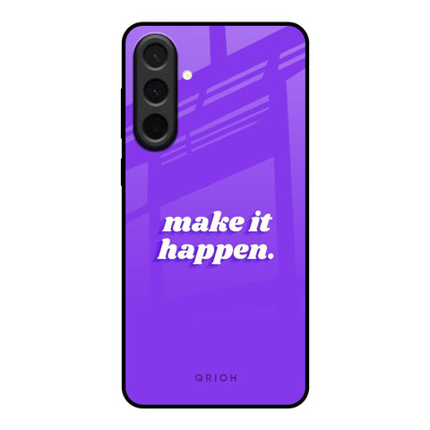 Make it Happen Samsung Galaxy A37 5G Glass Back Cover Online