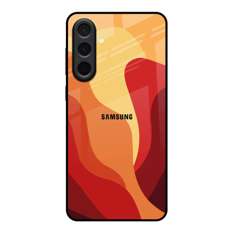 Magma Color Pattern Samsung Galaxy A37 5G Glass Back Cover Online