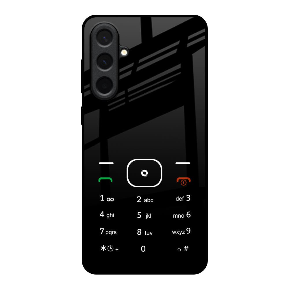 Classic Keypad Pattern Samsung Galaxy A57 5G Glass Back Cover Online