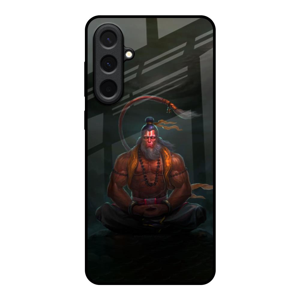 Lord Hanuman Animated Samsung Galaxy A57 5G Glass Back Cover Online