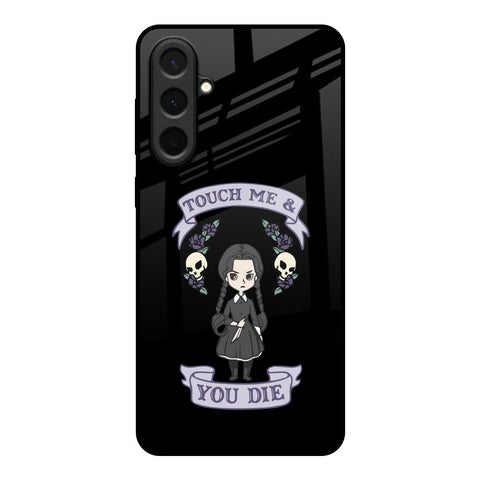 Touch Me & You Die Samsung Galaxy A57 5G Glass Back Cover Online