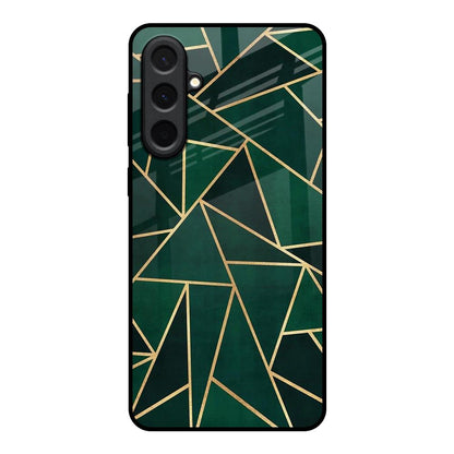 Abstract Green Samsung Galaxy A57 5G Glass Back Cover Online
