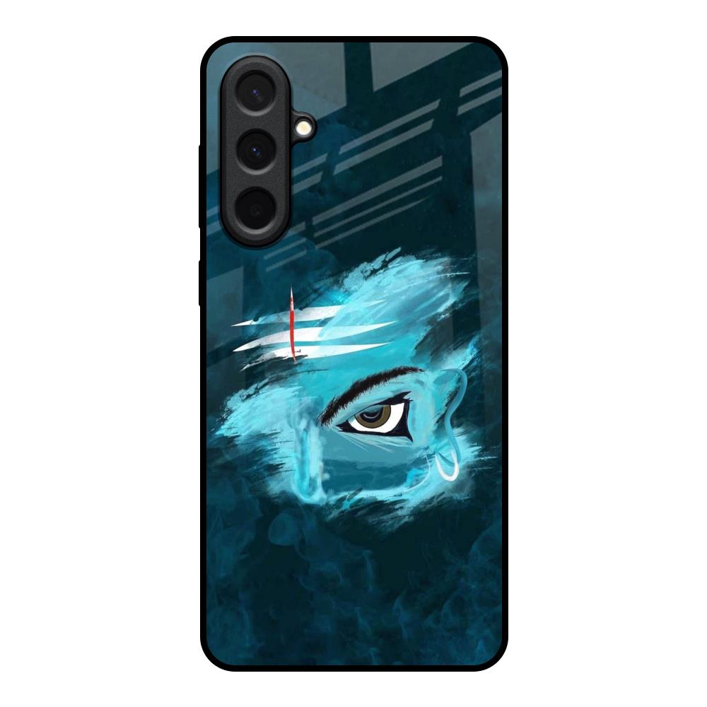 Power Of Trinetra Samsung Galaxy A57 5G Glass Back Cover Online