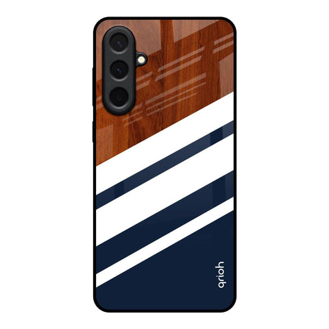 Bold Stripes Samsung Galaxy A57 5G Glass Back Cover Online