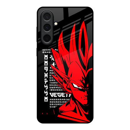 Red Vegeta Samsung Galaxy A57 5G Glass Back Cover Online