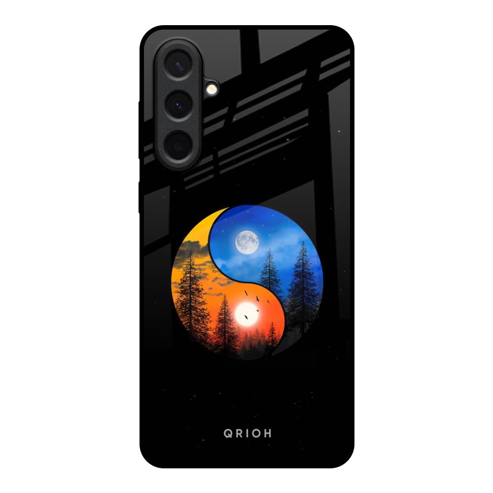 Yin Yang Balance Samsung Galaxy A57 5G Glass Back Cover Online
