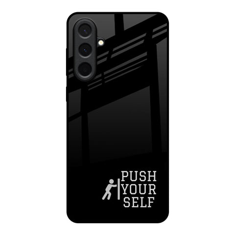 Push Your Self Samsung Galaxy A57 5G Glass Back Cover Online