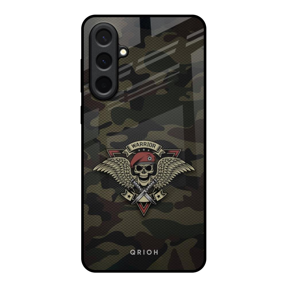 Army Warrior Samsung Galaxy A57 5G Glass Back Cover Online