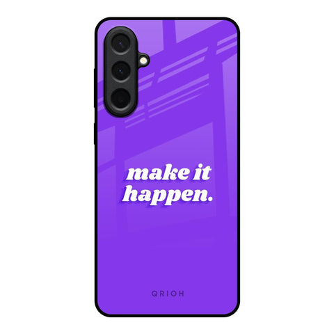 Make it Happen Samsung Galaxy A57 5G Glass Back Cover Online