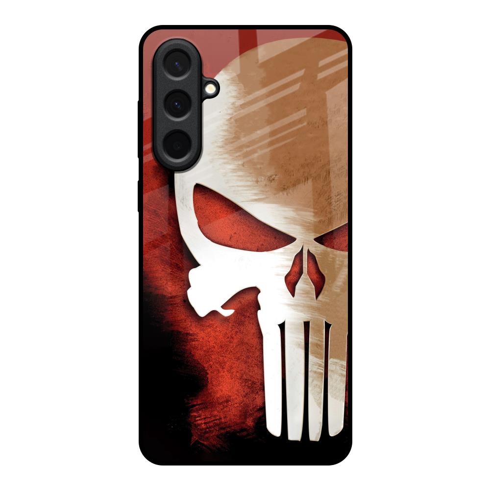 Red Skull Samsung Galaxy A57 5G Glass Back Cover Online