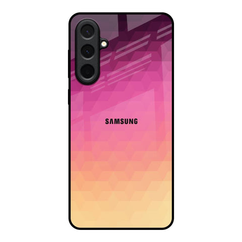 Geometric Pink Diamond Samsung Galaxy A57 5G Glass Back Cover Online
