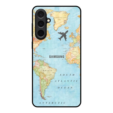 Fly Around The World Samsung Galaxy A57 5G Glass Back Cover Online