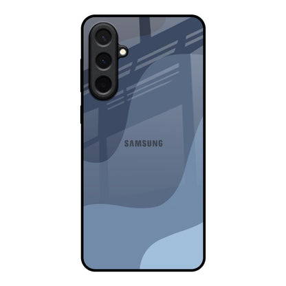 Navy Blue Ombre Samsung Galaxy A57 5G Glass Back Cover Online