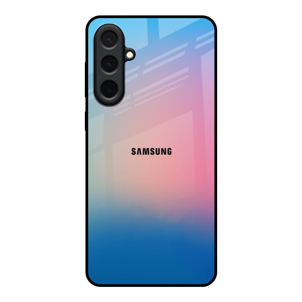 Blue & Pink Ombre Samsung Galaxy A57 5G Glass Back Cover Online