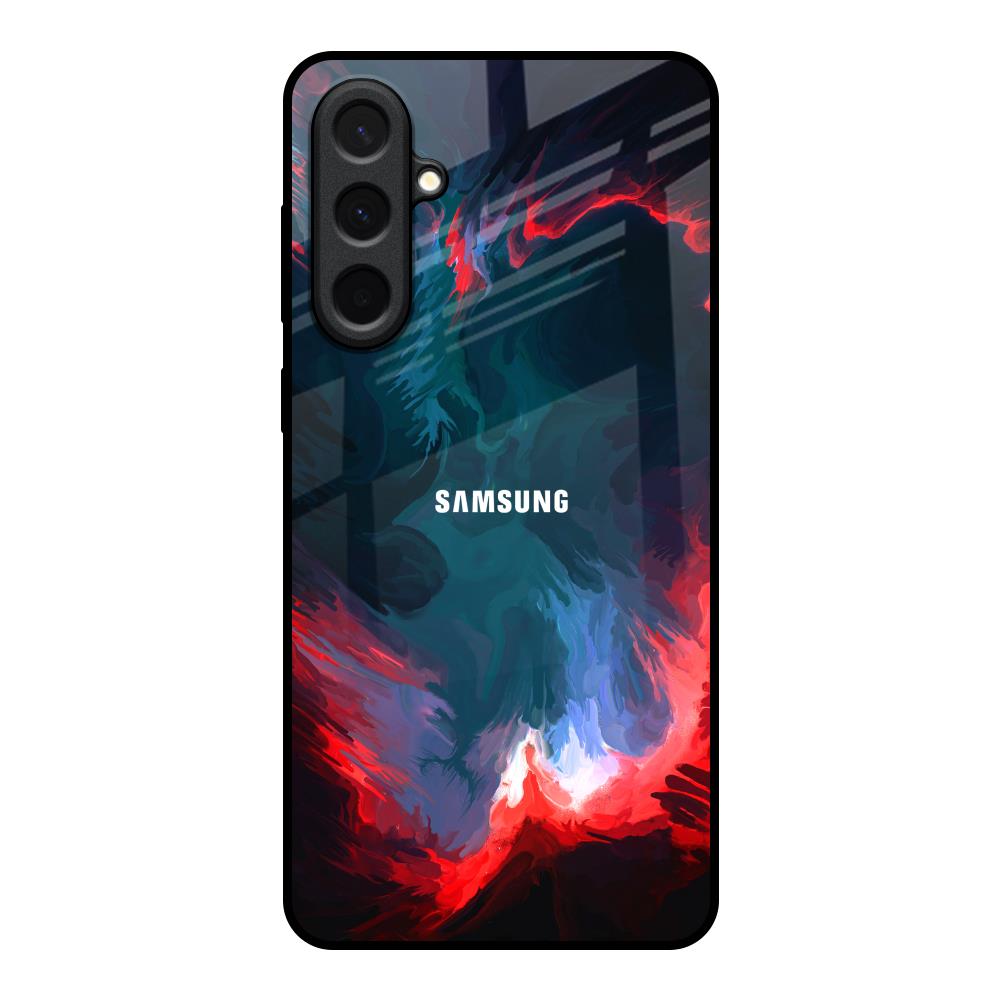 Brush Art Samsung Galaxy A57 5G Glass Back Cover Online