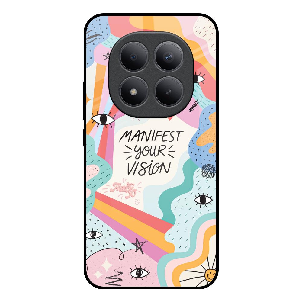 Vision Manifest Redmi note 15 Pro + Glass Back Cover Online