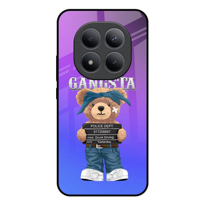 Gangsta Bear Redmi note 15 Pro + Glass Back Cover Online
