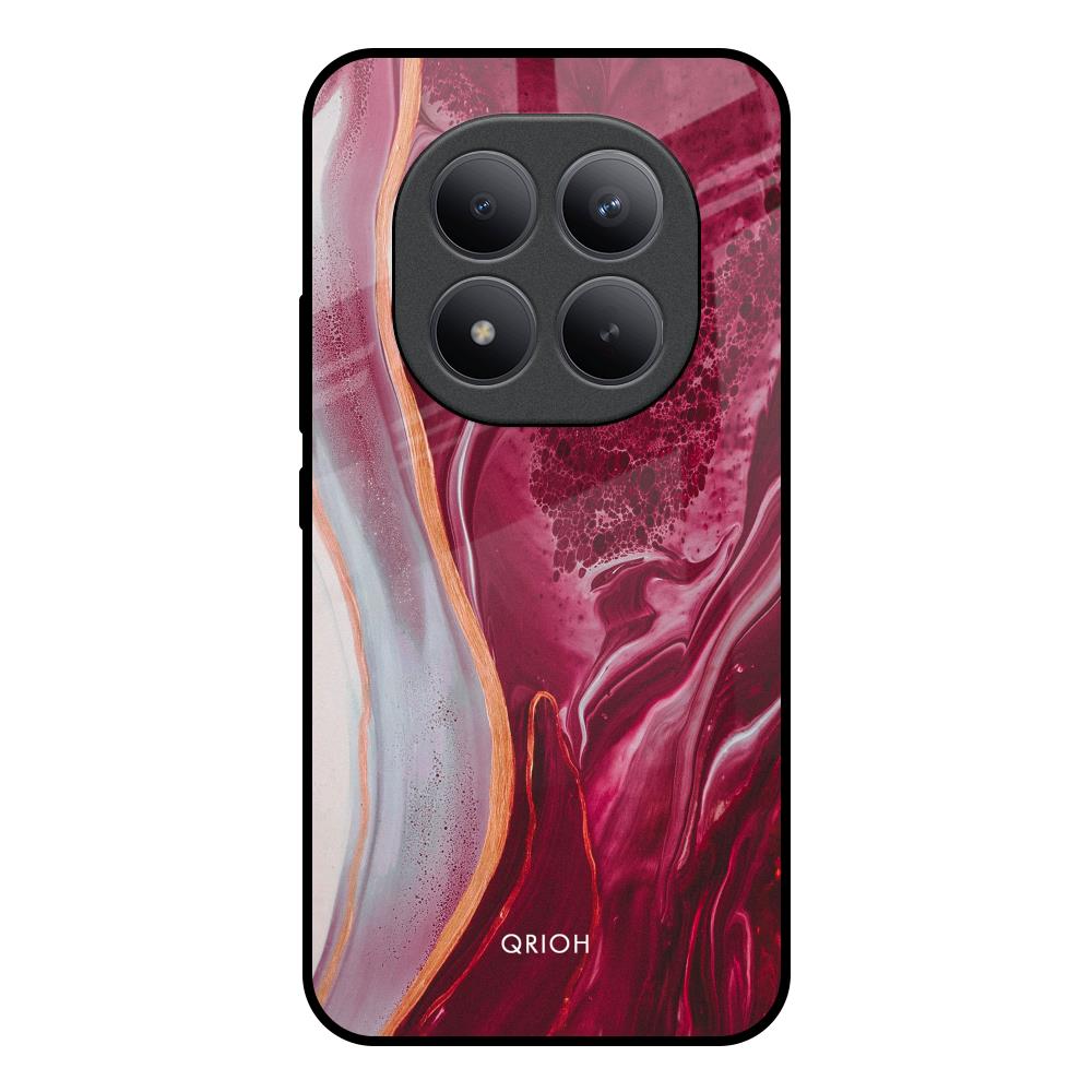 Crimson Ruby Redmi note 15 Pro + Glass Back Cover Online