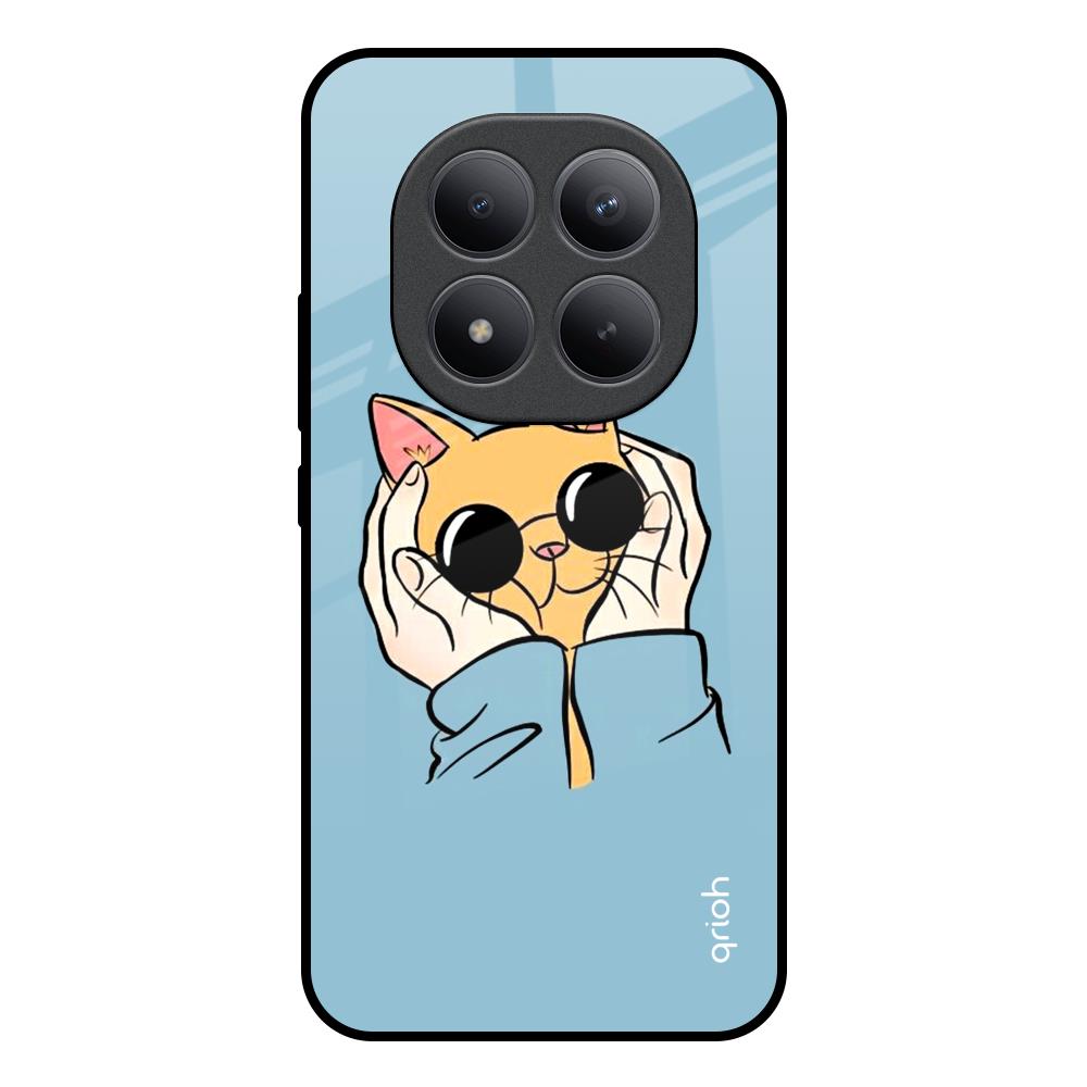 Adorable Cute Kitty Redmi note 15 Pro + Glass Back Cover Online