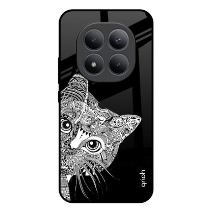 Kitten Mandala Redmi note 15 Pro + Glass Back Cover Online