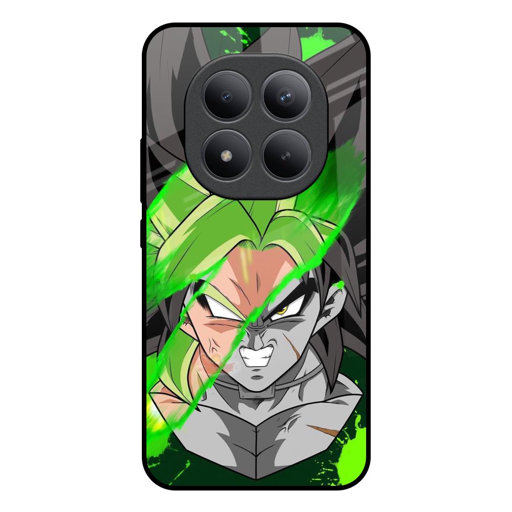 Anime Green Splash Redmi note 15 Pro + Glass Back Cover Online