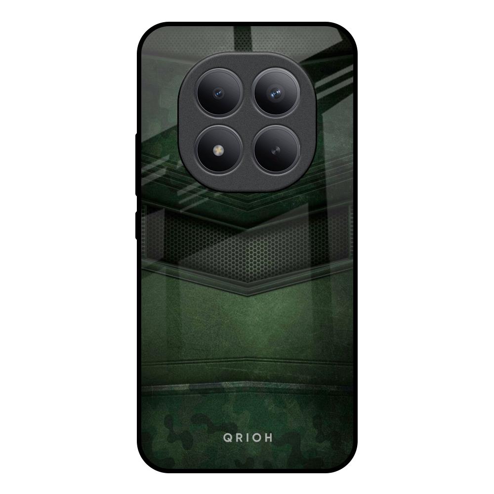 Green Leather Redmi note 15 Pro + Glass Back Cover Online