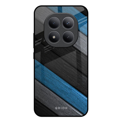 Multicolor Wooden Effect Redmi note 15 Pro + Glass Back Cover Online