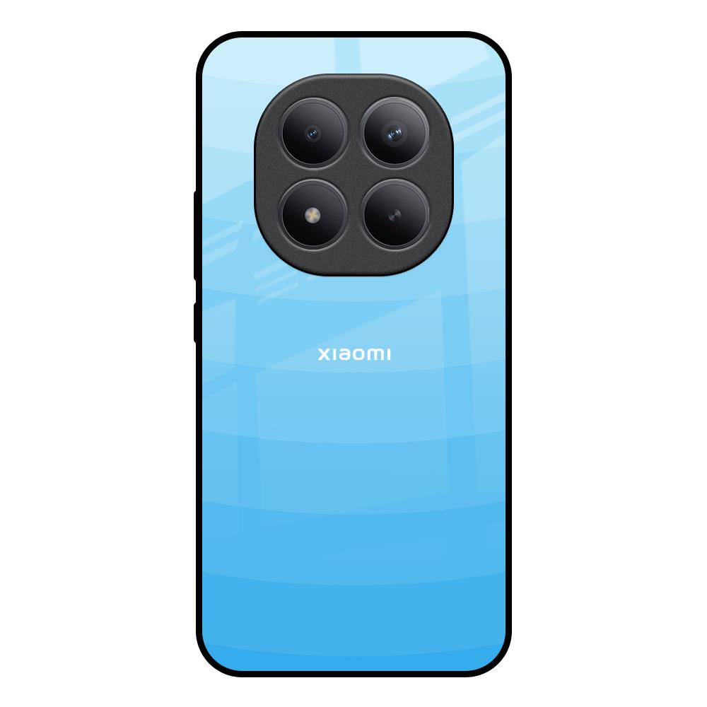Wavy Blue Pattern Redmi note 15 Pro + Glass Back Cover Online