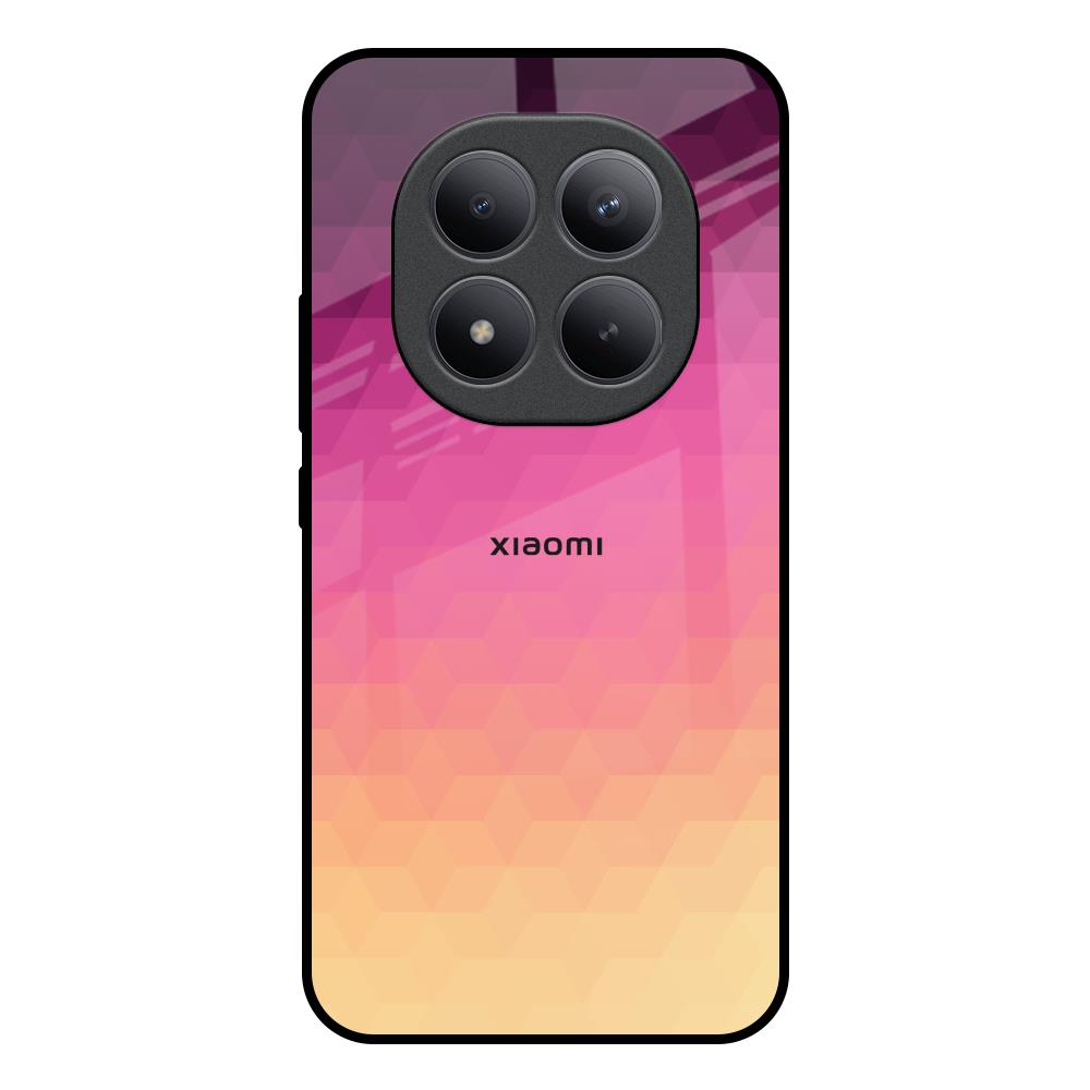Geometric Pink Diamond Redmi note 15 Pro + Glass Back Cover Online