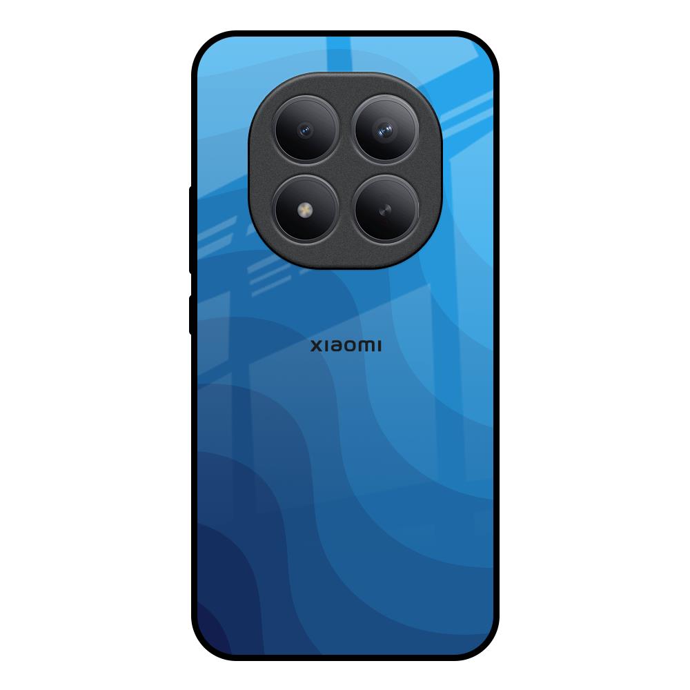 Blue Wave Abstract Redmi note 15 Pro + Glass Back Cover Online