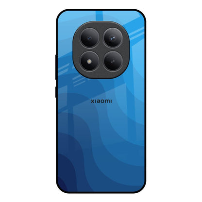 Blue Wave Abstract Redmi note 15 Pro + Glass Back Cover Online