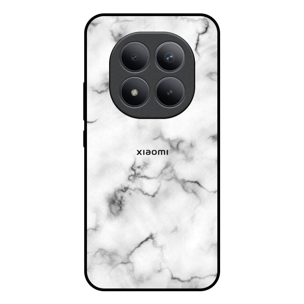 Satin White Marble Redmi note 15 Pro + Glass Back Cover Online