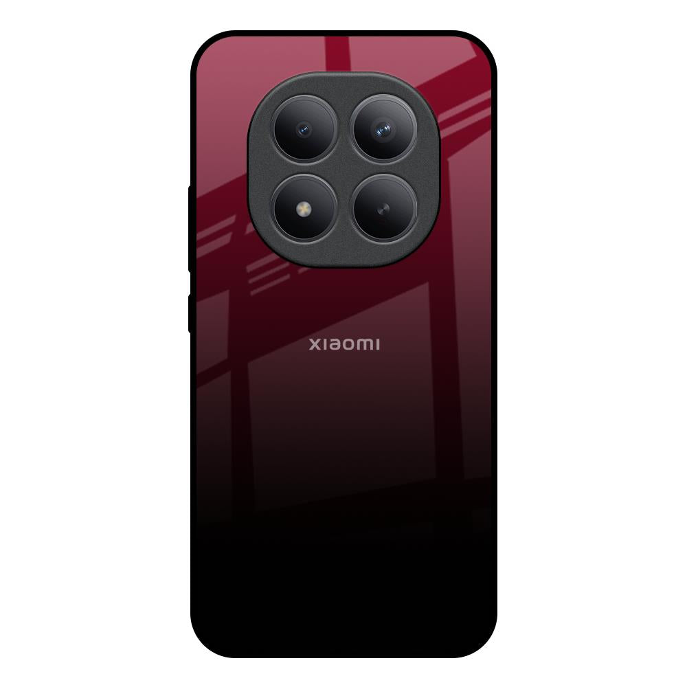 Wine Red Redmi note 15 Pro + Glass Back Cover Online