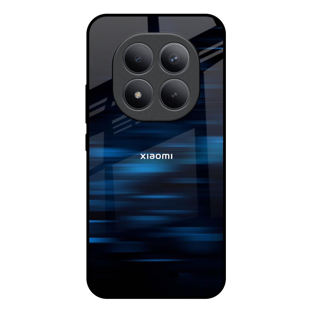 Blue Rough Abstract Redmi note 15 Pro + Glass Back Cover Online