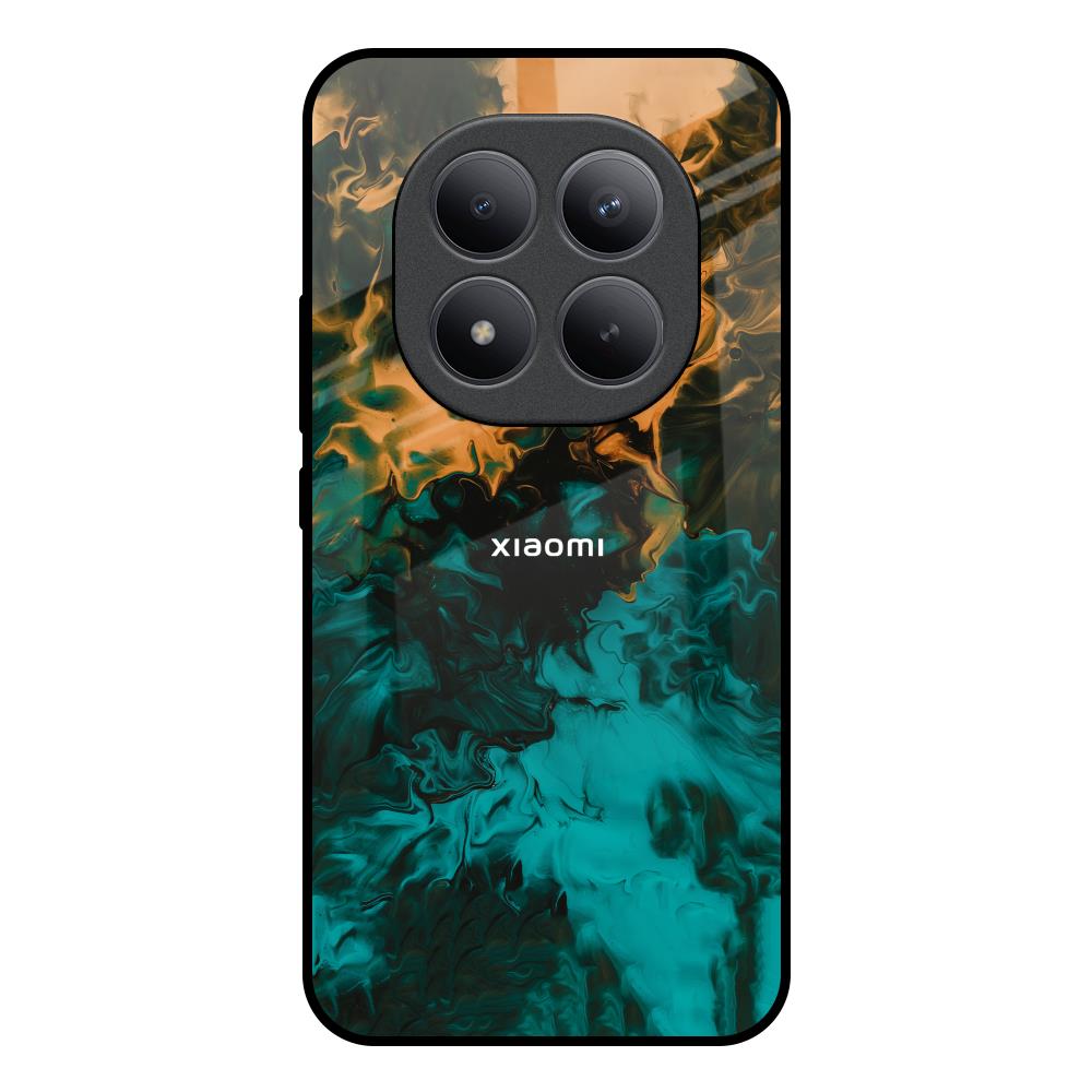 Watercolor Wave Redmi note 15 Pro + Glass Back Cover Online