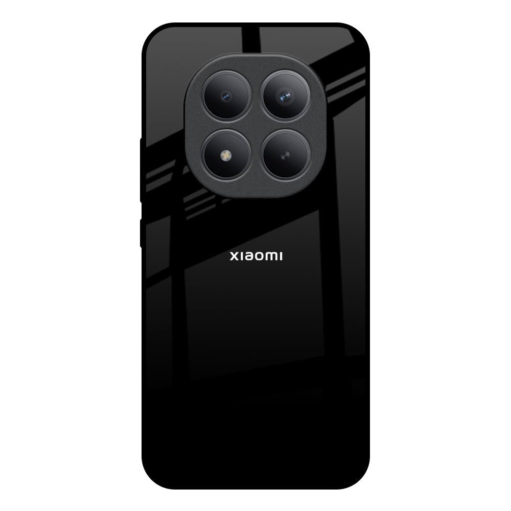 Jet Black Redmi note 15 Pro + Glass Back Cover Online