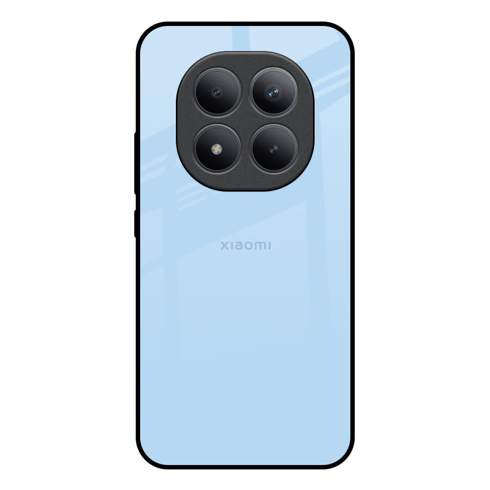Pastel Sky Blue Redmi note 15 Pro + Glass Back Cover Online