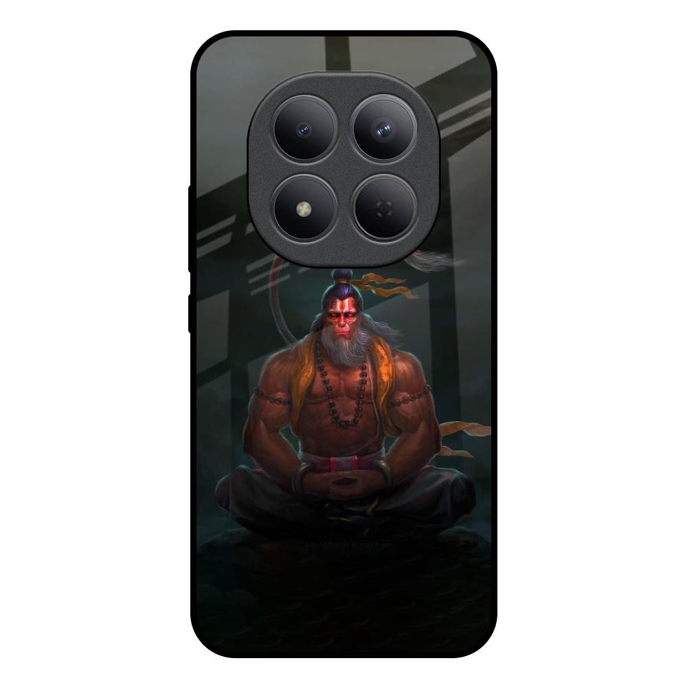 Lord Hanuman Animated Redmi Note 15 Pro 5G Glass Back Cover Online