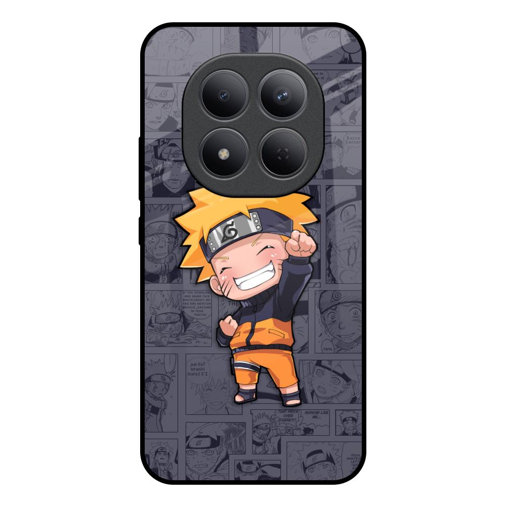 Orange Chubby Redmi Note 15 Pro 5G Glass Back Cover Online