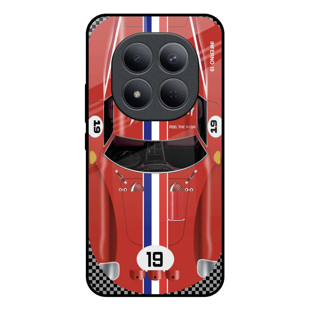 Racing Vintage Redmi Note 15 Pro 5G Glass Back Cover Online