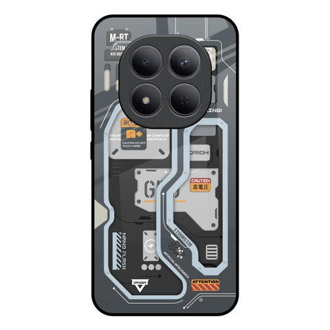 Retro Futuristic Redmi Note 15 Pro 5G Glass Back Cover Online