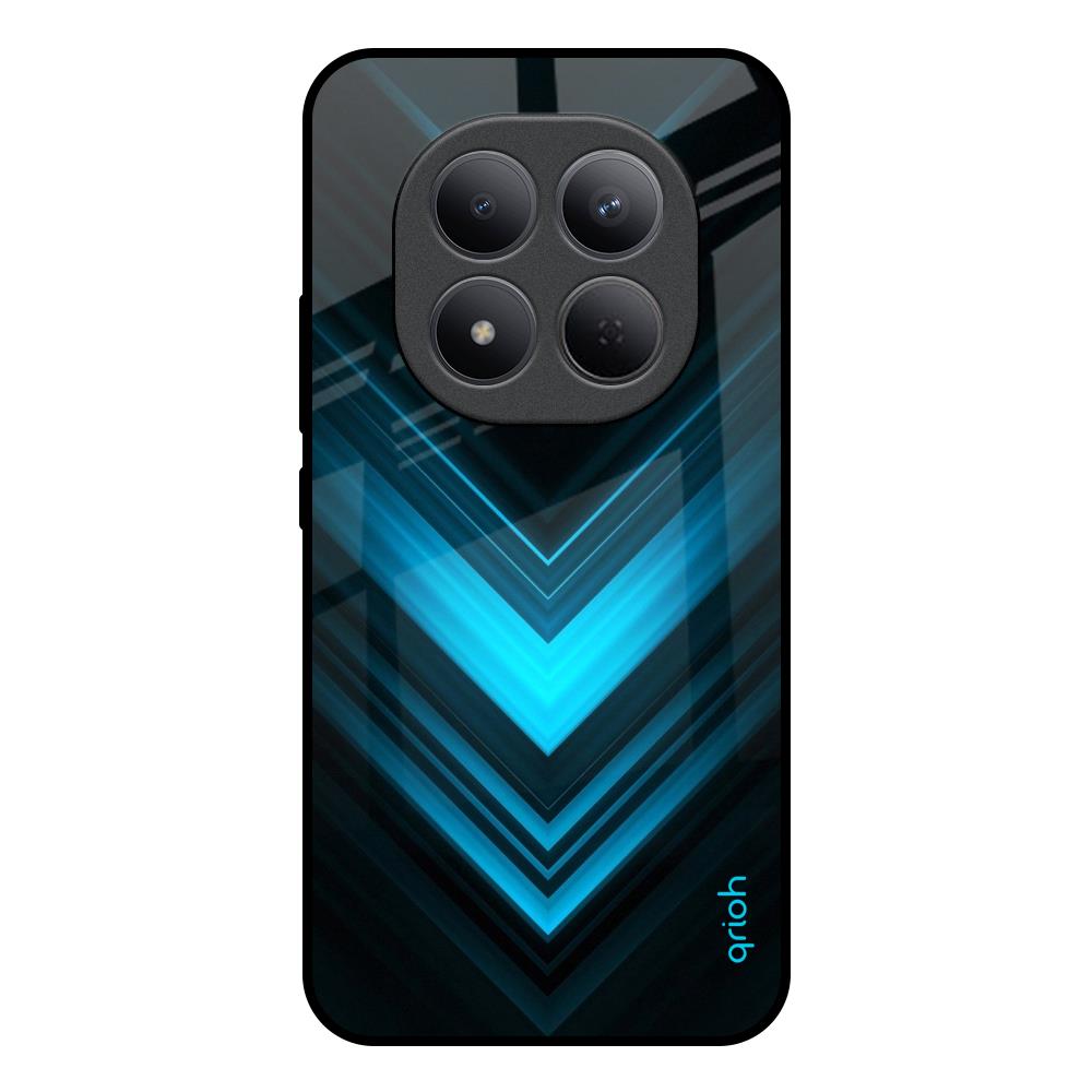 Vertical Blue Arrow Redmi Note 15 Pro 5G Glass Back Cover Online