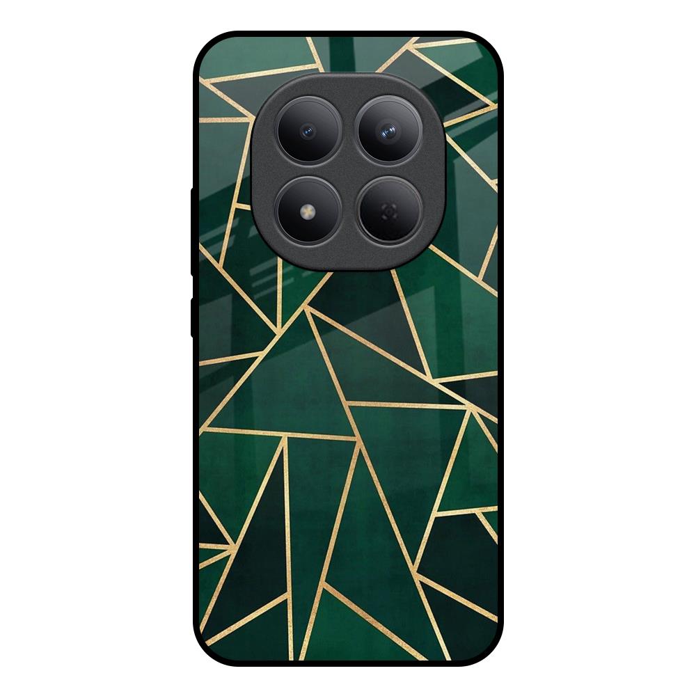 Abstract Green Redmi Note 15 Pro 5G Glass Back Cover Online