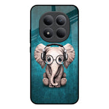 Adorable Baby Elephant Redmi Note 15 Pro 5G Glass Back Cover Online