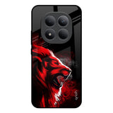 Red Angry Lion Redmi Note 15 Pro 5G Glass Back Cover Online
