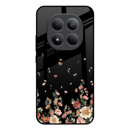 Floating Floral Print Redmi Note 15 Pro 5G Glass Back Cover Online