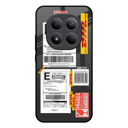 Cool Barcode Label Redmi Note 15 Pro 5G Glass Back Cover Online
