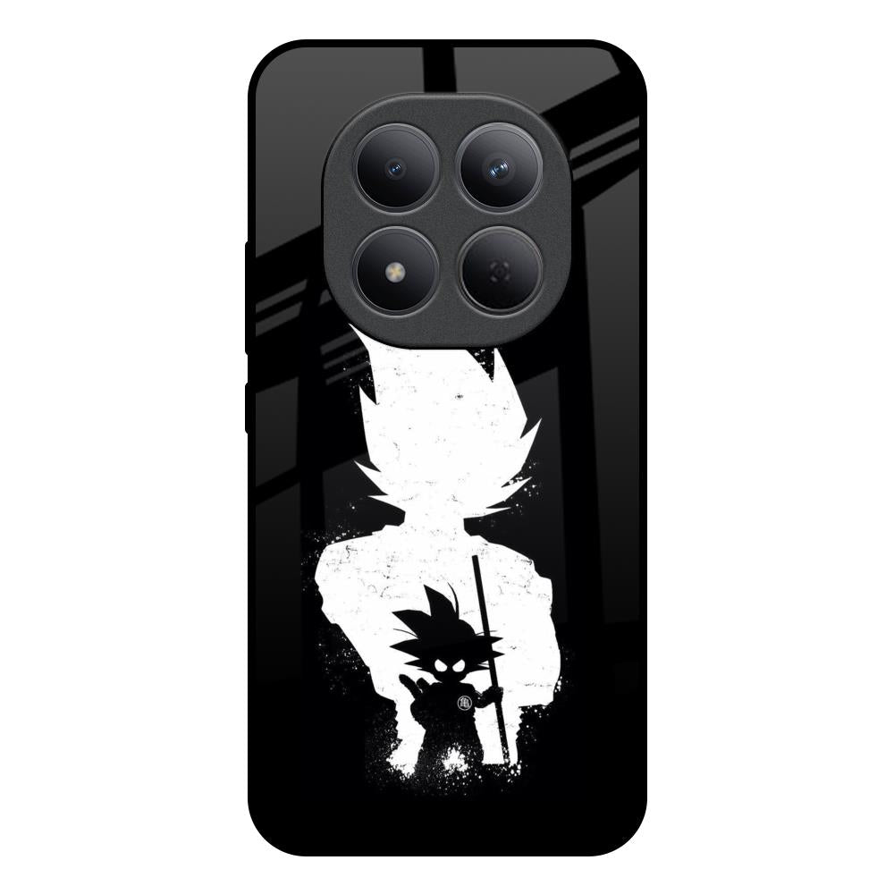 Monochrome Goku Redmi Note 15 Pro 5G Glass Back Cover Online