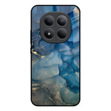 Blue Cool Marble Redmi Note 15 Pro 5G Glass Back Cover Online