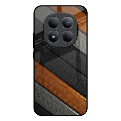 Tri Color Wood Redmi Note 15 Pro 5G Glass Back Cover Online